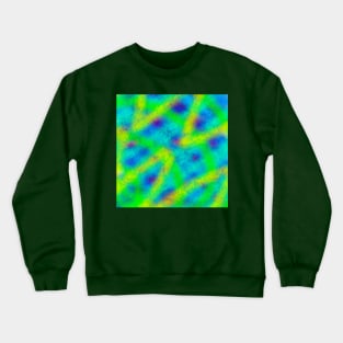 Colorful and Textured Unusual Pattern Crewneck Sweatshirt